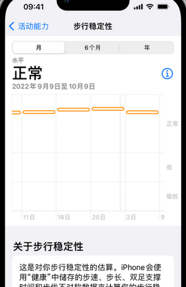 武进iPhone手机维修如何在iPhone开启'步行稳定性通知'