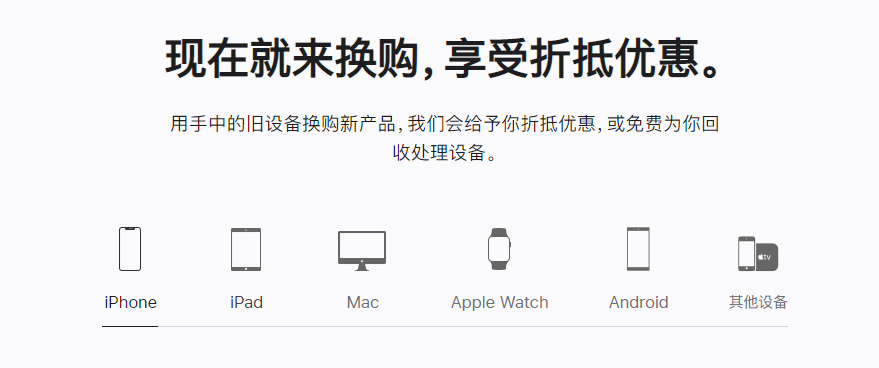 武进苹果手机维修分享iPhone以旧换新的去处 