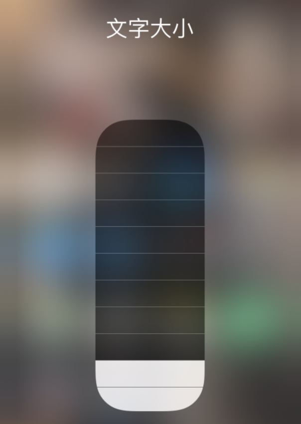 武进苹果手机维修分享小技巧：在 iPhone 控制中心快速调节字体大小 