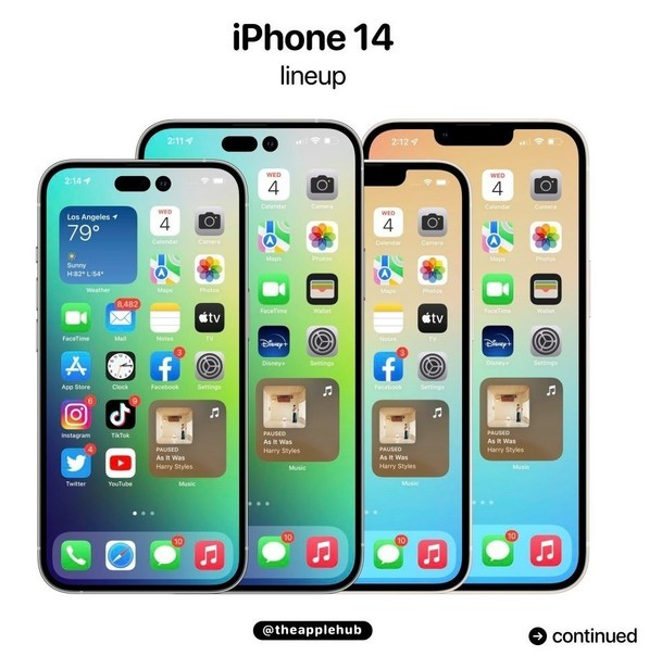 武进苹果14维修分享iPhone 14全家福 